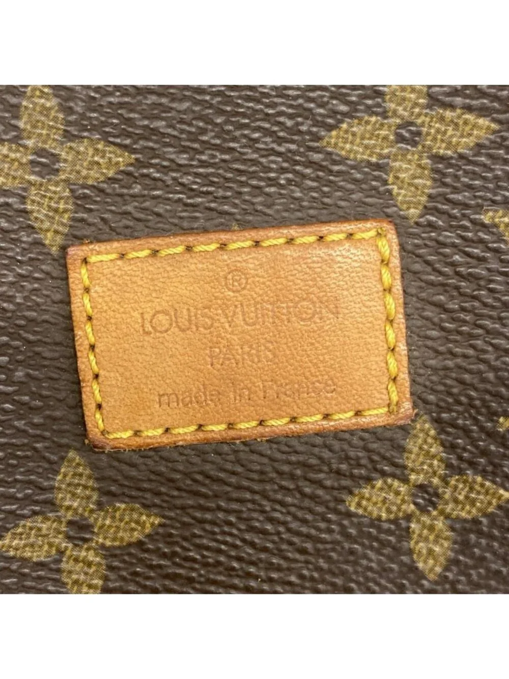 Louis Vuitton Shoulder Bag Monogram Saumur 35 Brown